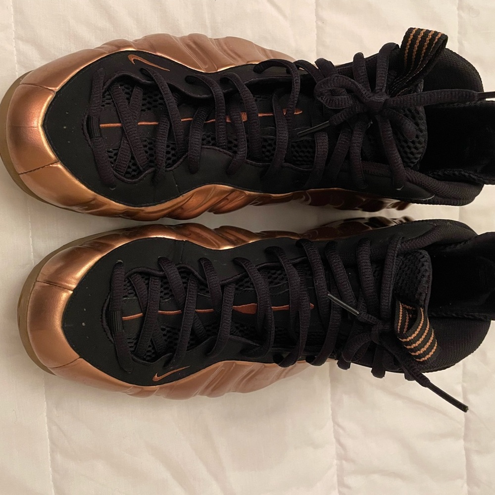 Nike Air Foamposite One “Dirty Penny” - Blk/Metallic Copper - Size 13